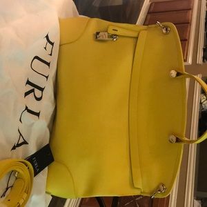 Summer Yellow Furla handbag